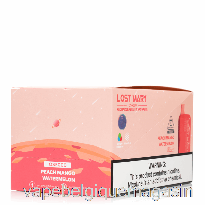 Vape Shop Bruxelles [10-pack] Perdu Mary Os5000 Jetable